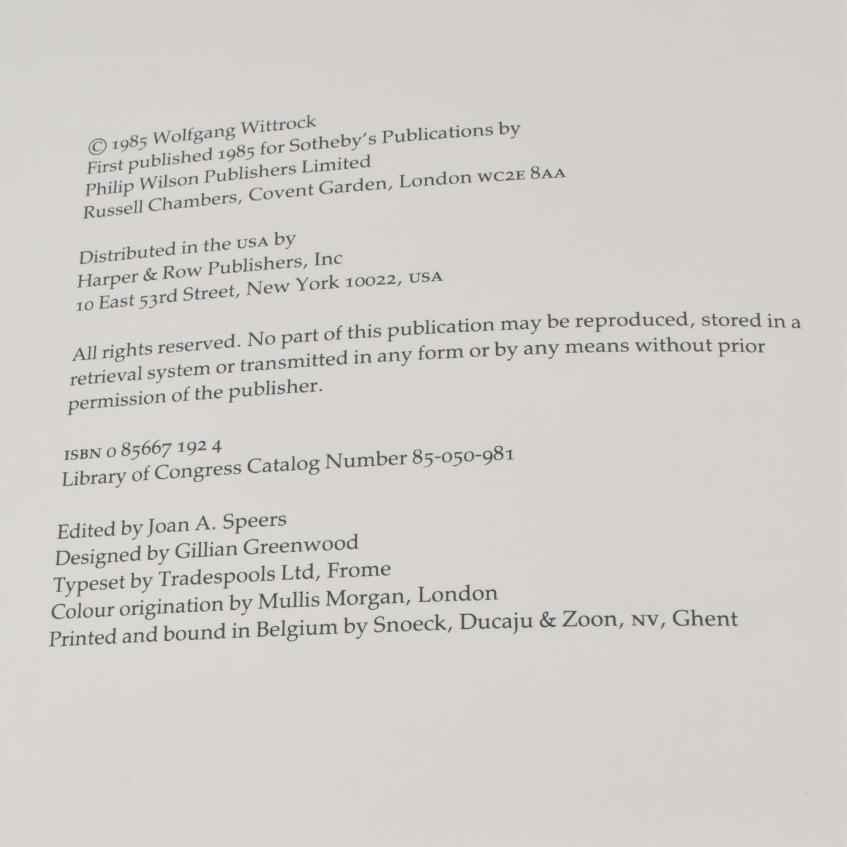 Collection of Renown Artist Books