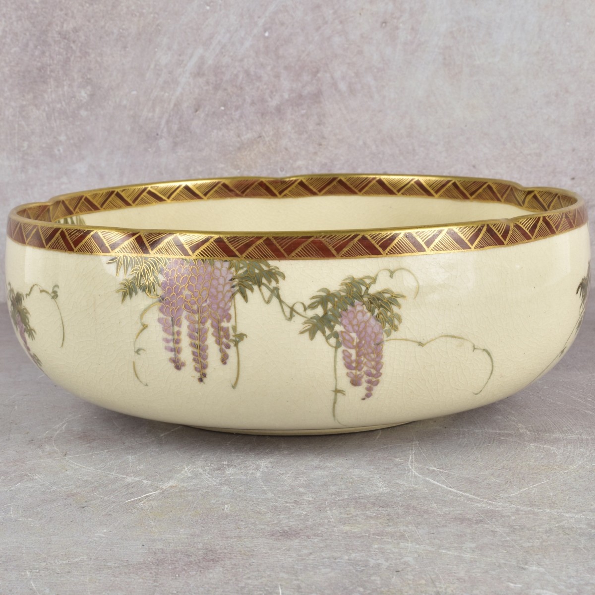 Vintage Japanese Satsuma Bowl