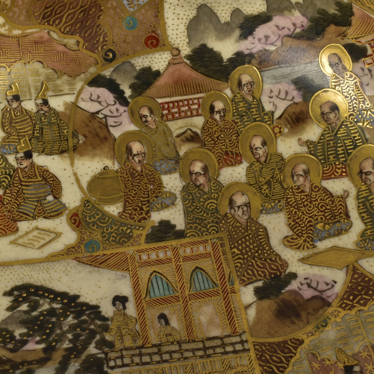 Japanese Meiji Satsuma Bowl