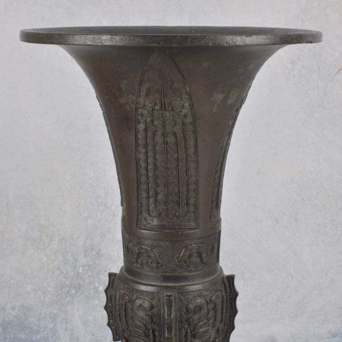 17th-18th Century Chinese Archaistic Bronze Beaker
