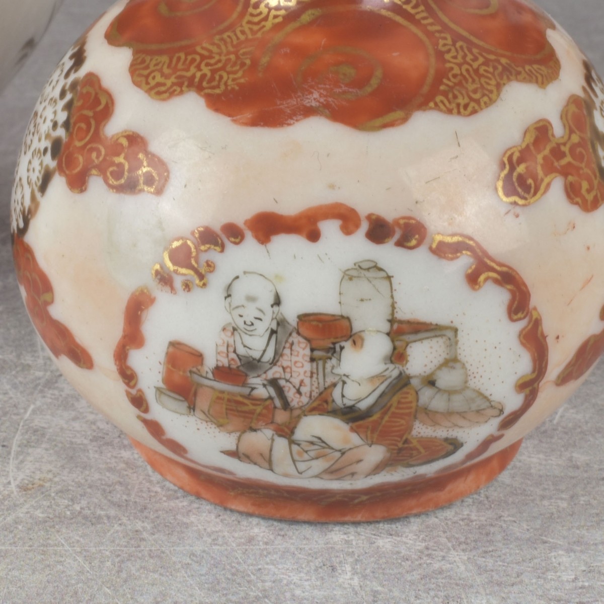 Vintage Japanese Satsuma Vases