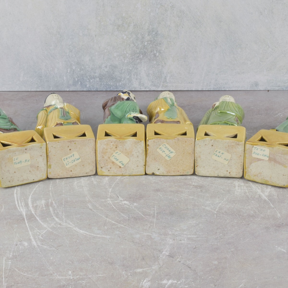 Antique Chinese Taoist Figures