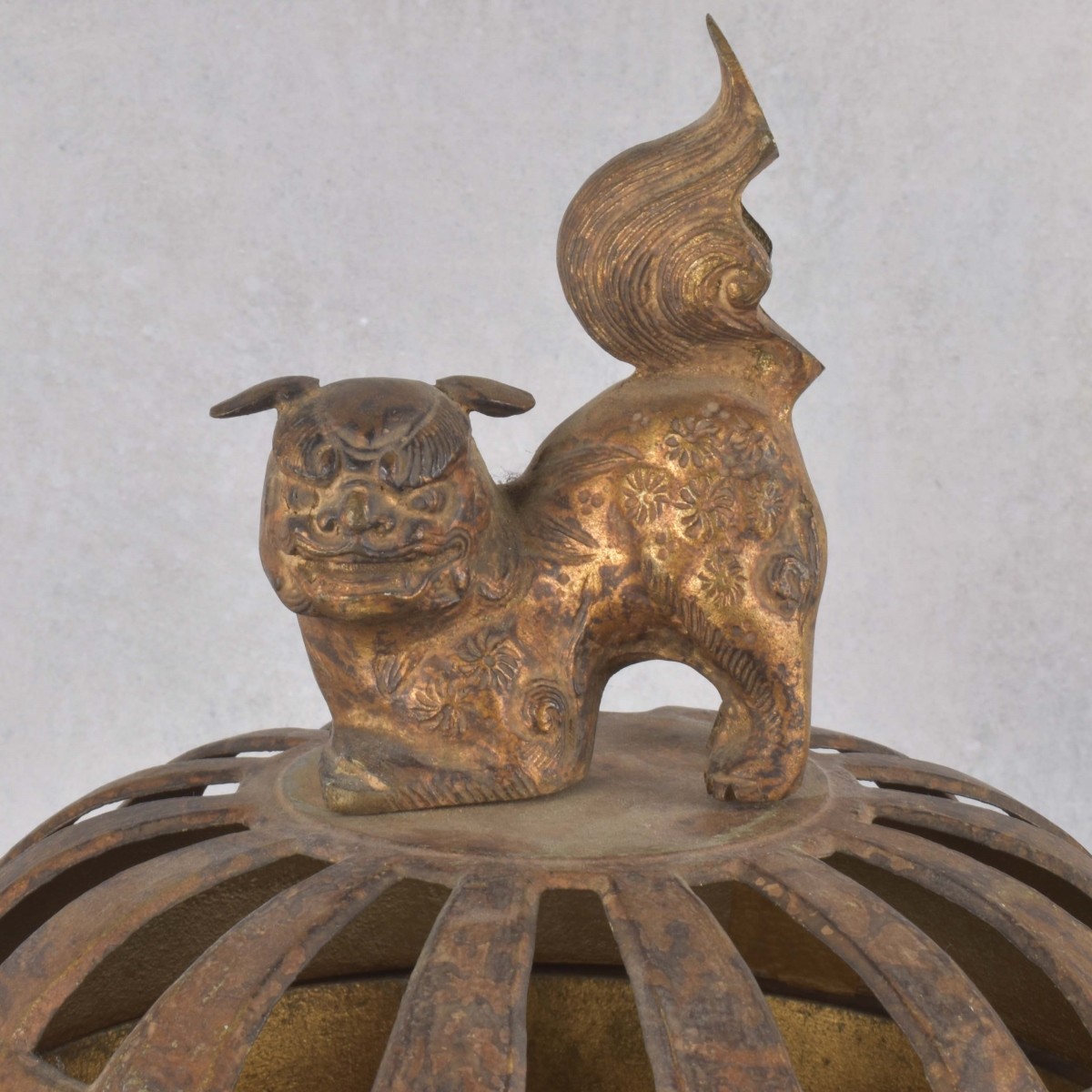 Antique Chinese Metal Hand Warmer