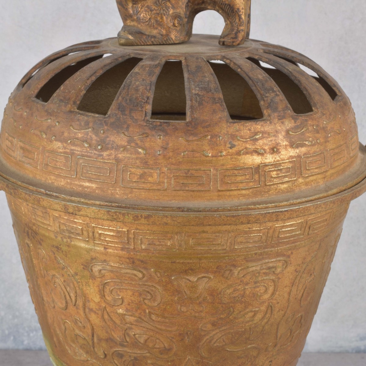 Antique Chinese Metal Hand Warmer