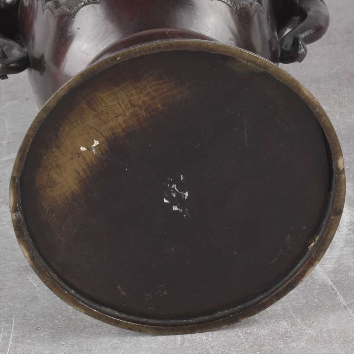 Vintage Japanese Bronze Urn