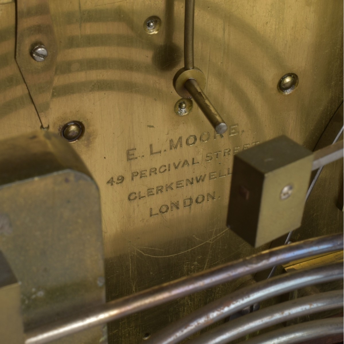 English 19th Century Gothic Style Clock