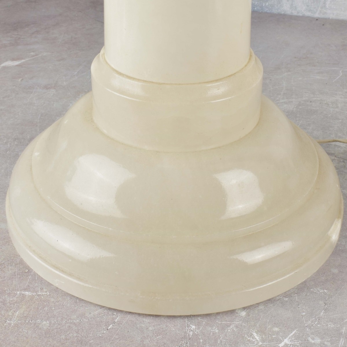 Pair of Alabaster Pedestals