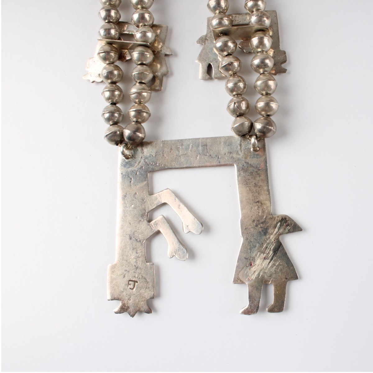 Native American Navajo Silver Necklace