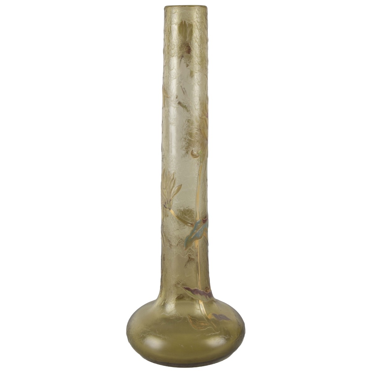 Galle Cameo Glass Vase