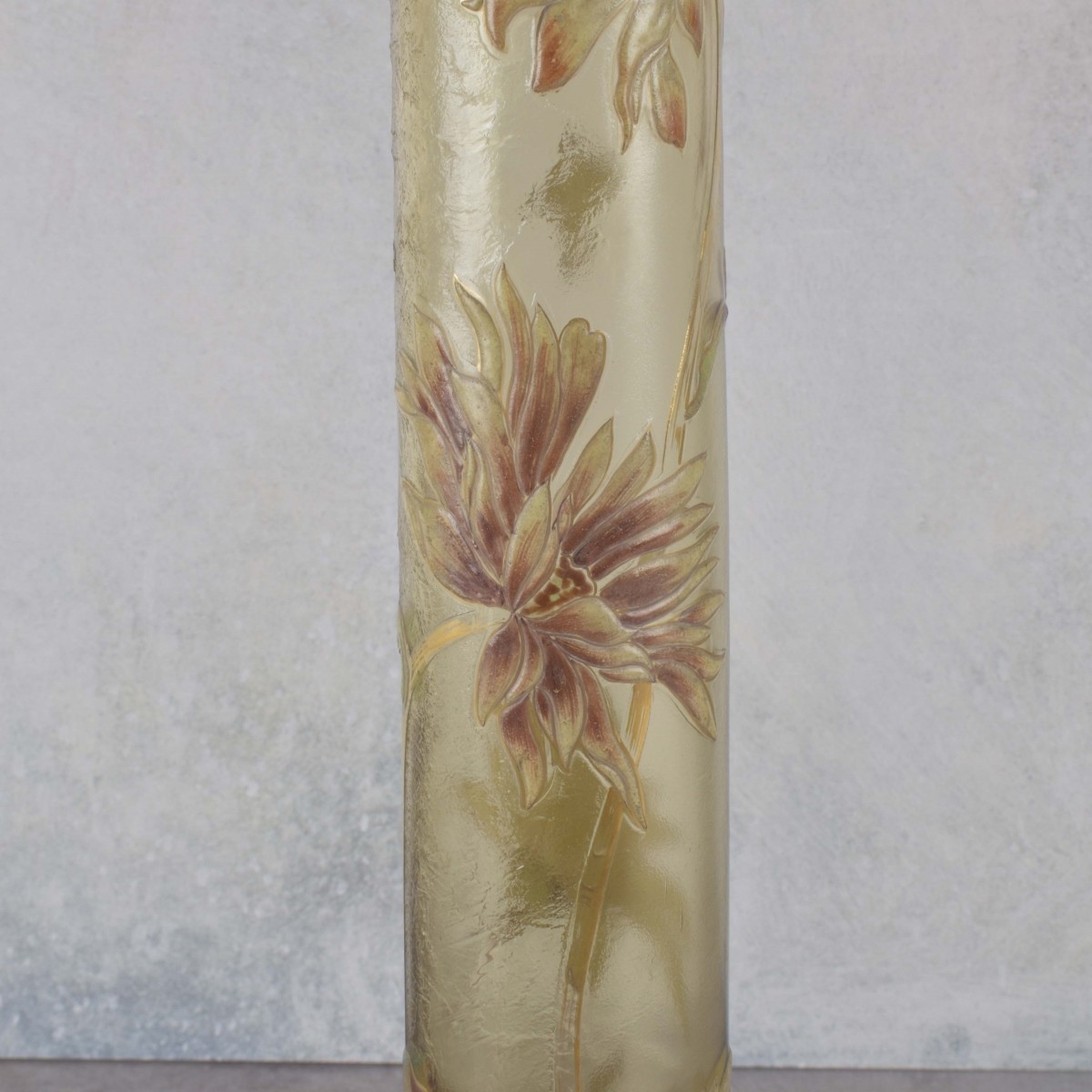 Galle Cameo Glass Vase