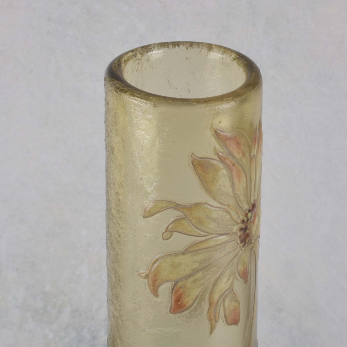 Galle Cameo Glass Vase