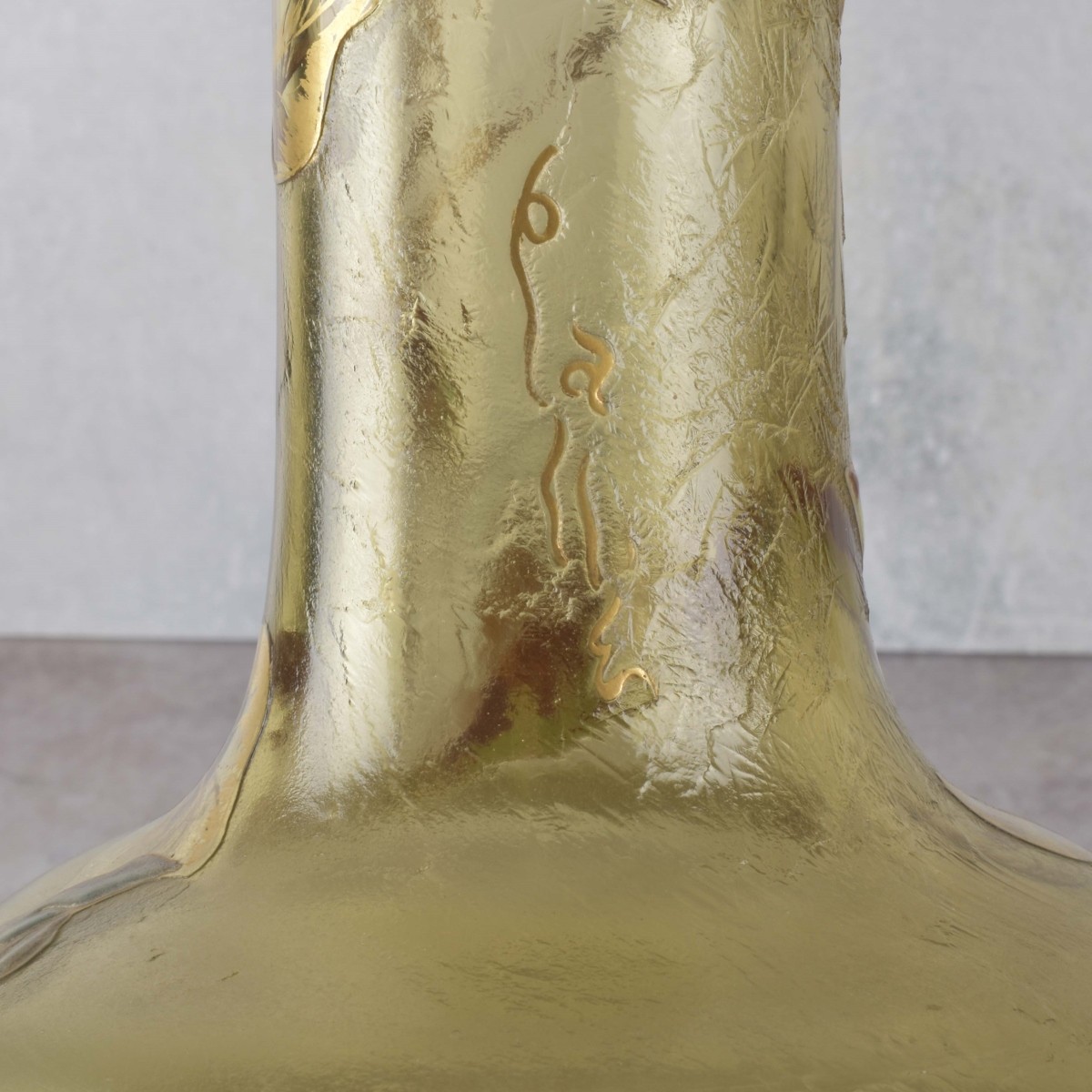 Galle Cameo Glass Vase