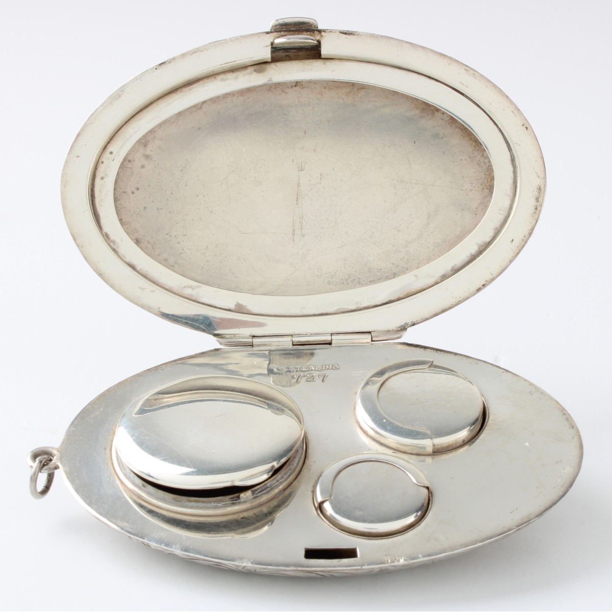 Lady's Sterling Silver Compact