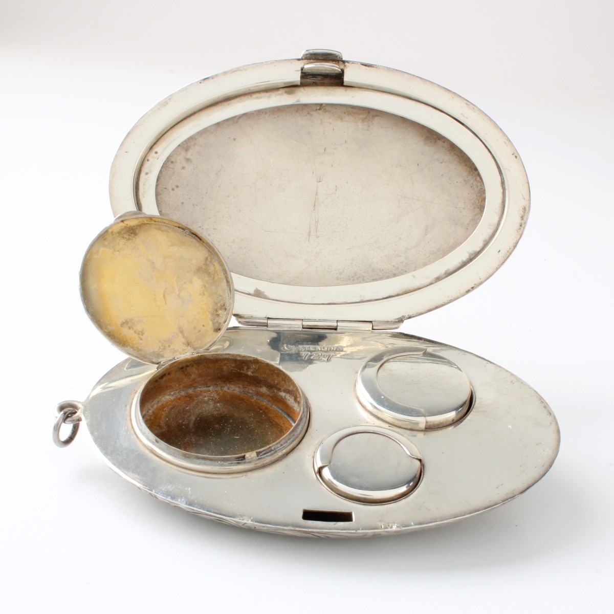 Lady's Sterling Silver Compact