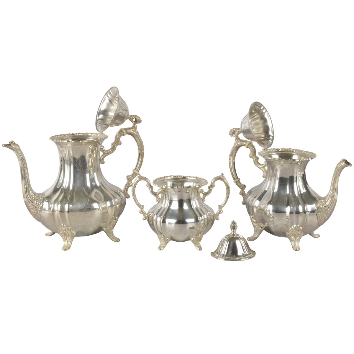 Poole Sterling Coffee & Tea Service
