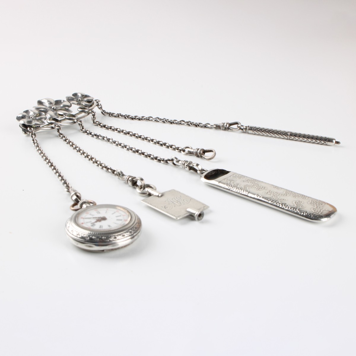 Sterling Silver Chatelaine