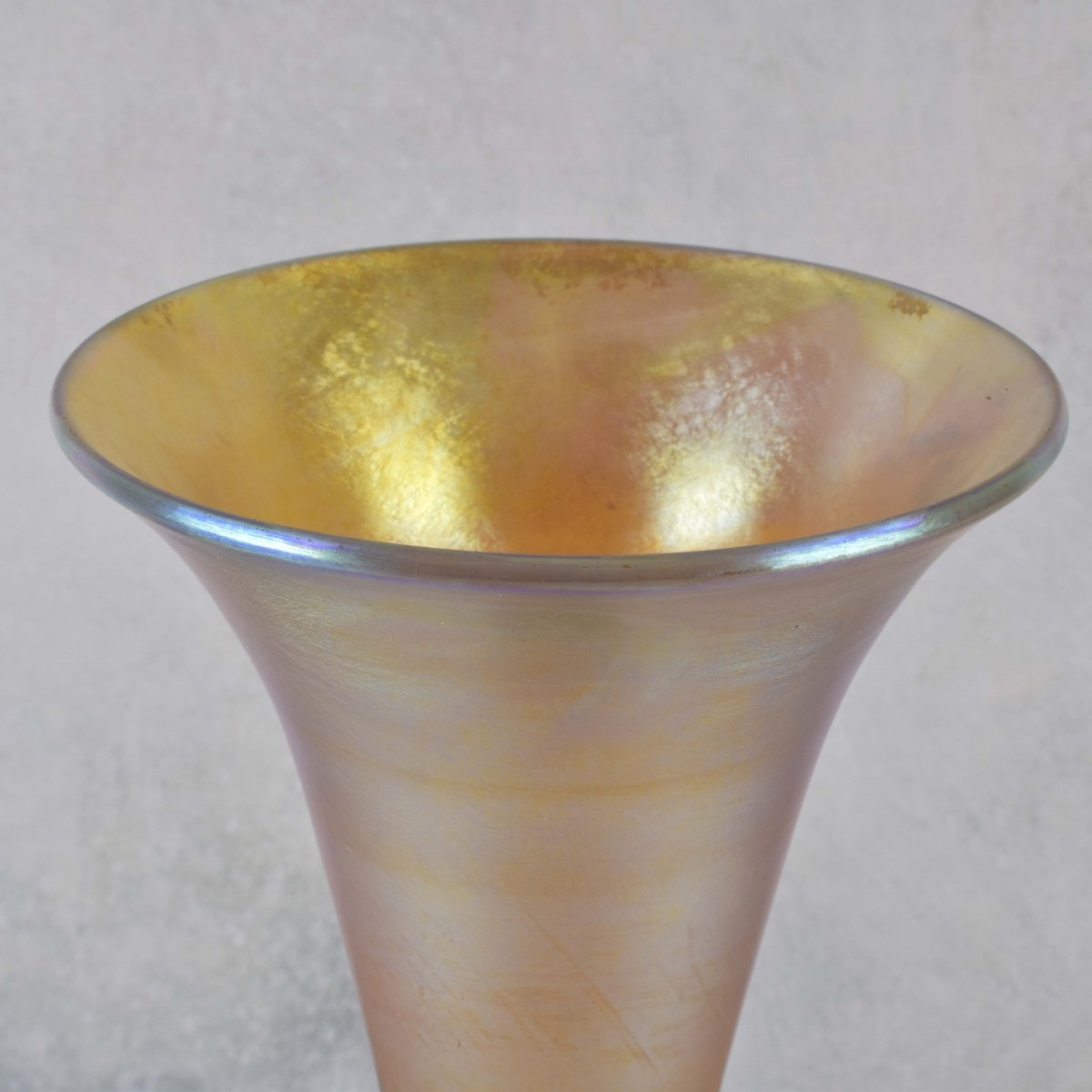 Tiffany New York Gold Aurene Glass