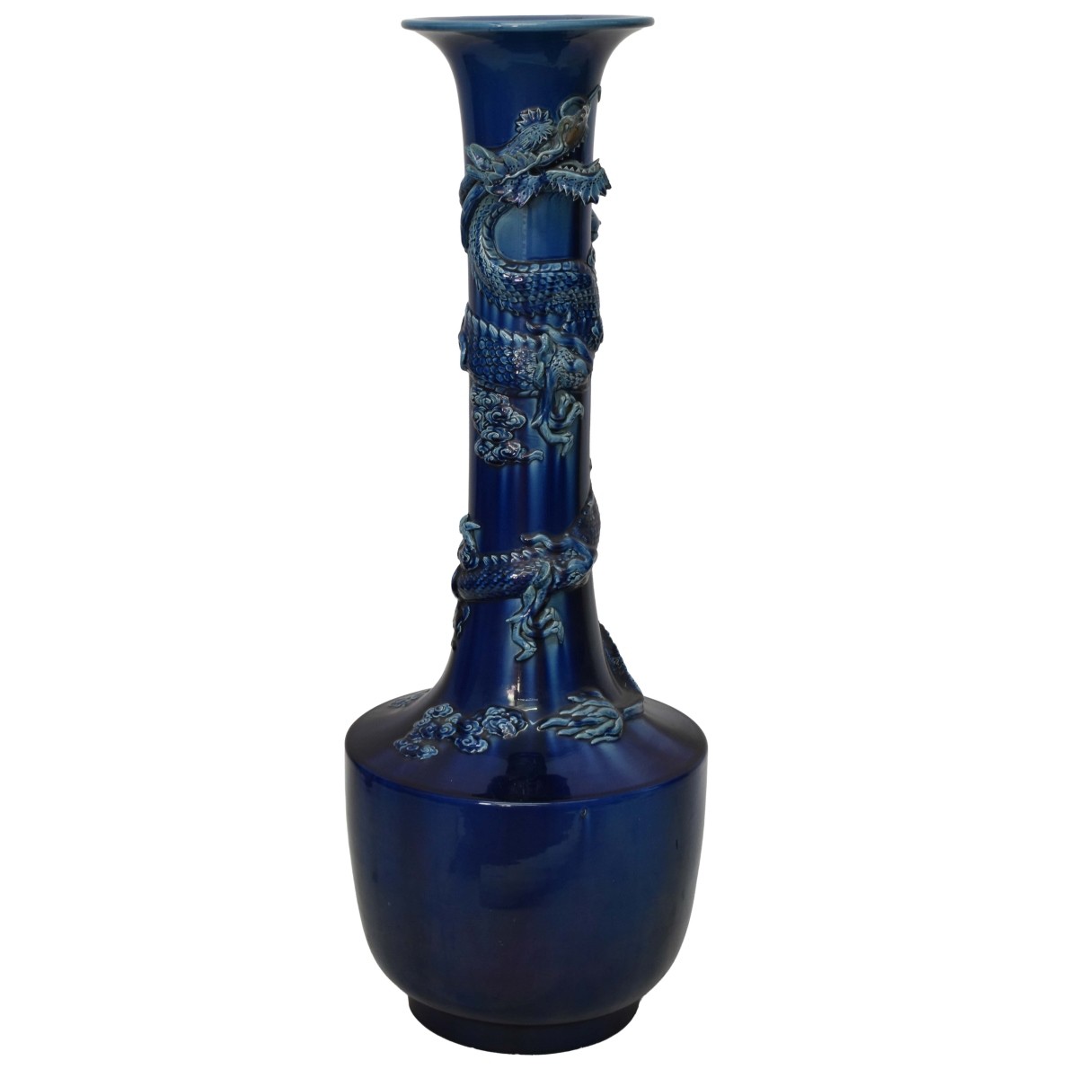 Large Japanese Floor Vase