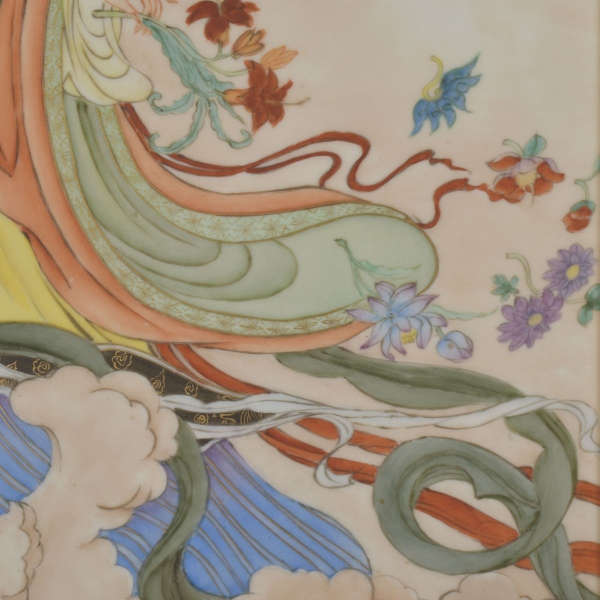 Chinese Painted Porcelain Plaque