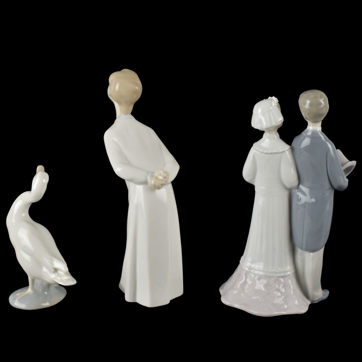 Lladro Gloss Porcelain Figurines