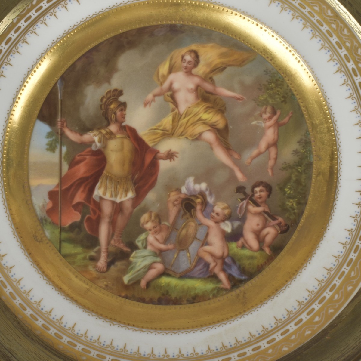 Royal Vienna Style Cabinet Plates