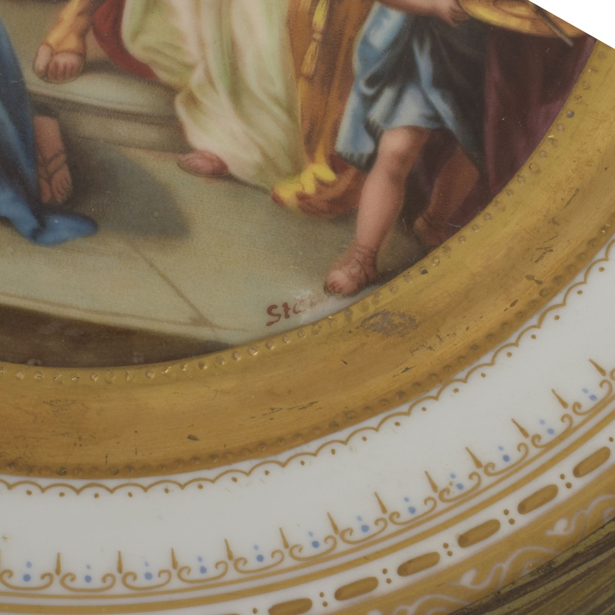 Royal Vienna Style Cabinet Plates