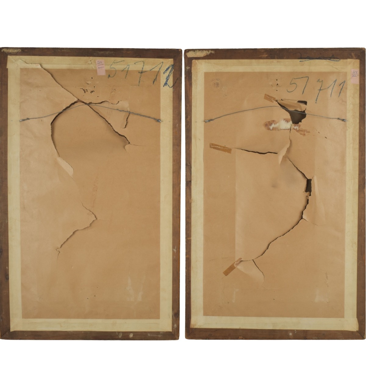 Two (2) P. Giani Italian Paintings