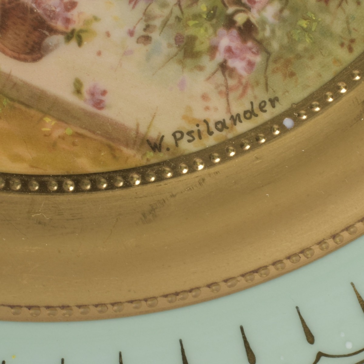 Group of Porcelain Cabinet Plates
