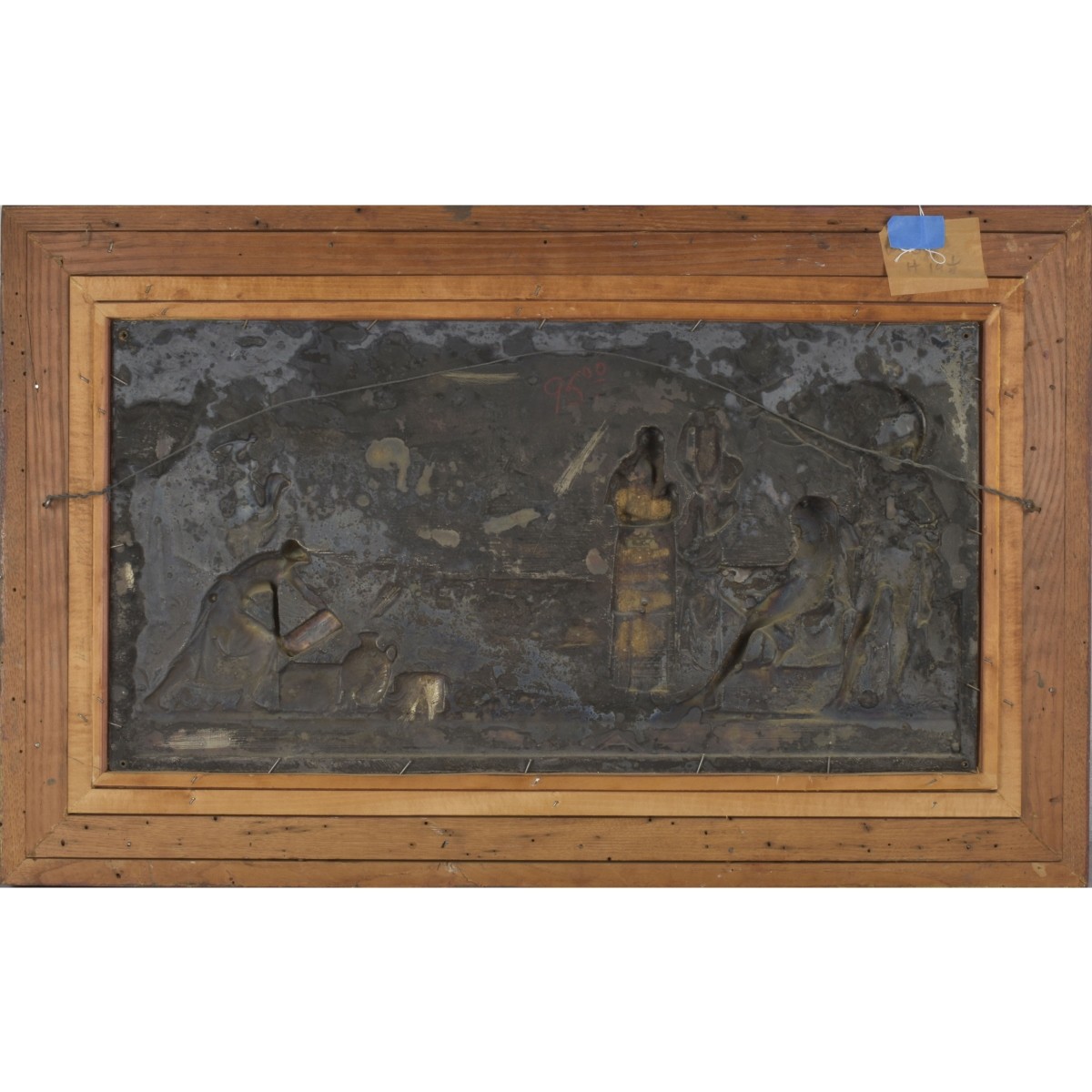 Late 19th C. Handel Oratorio Plaque