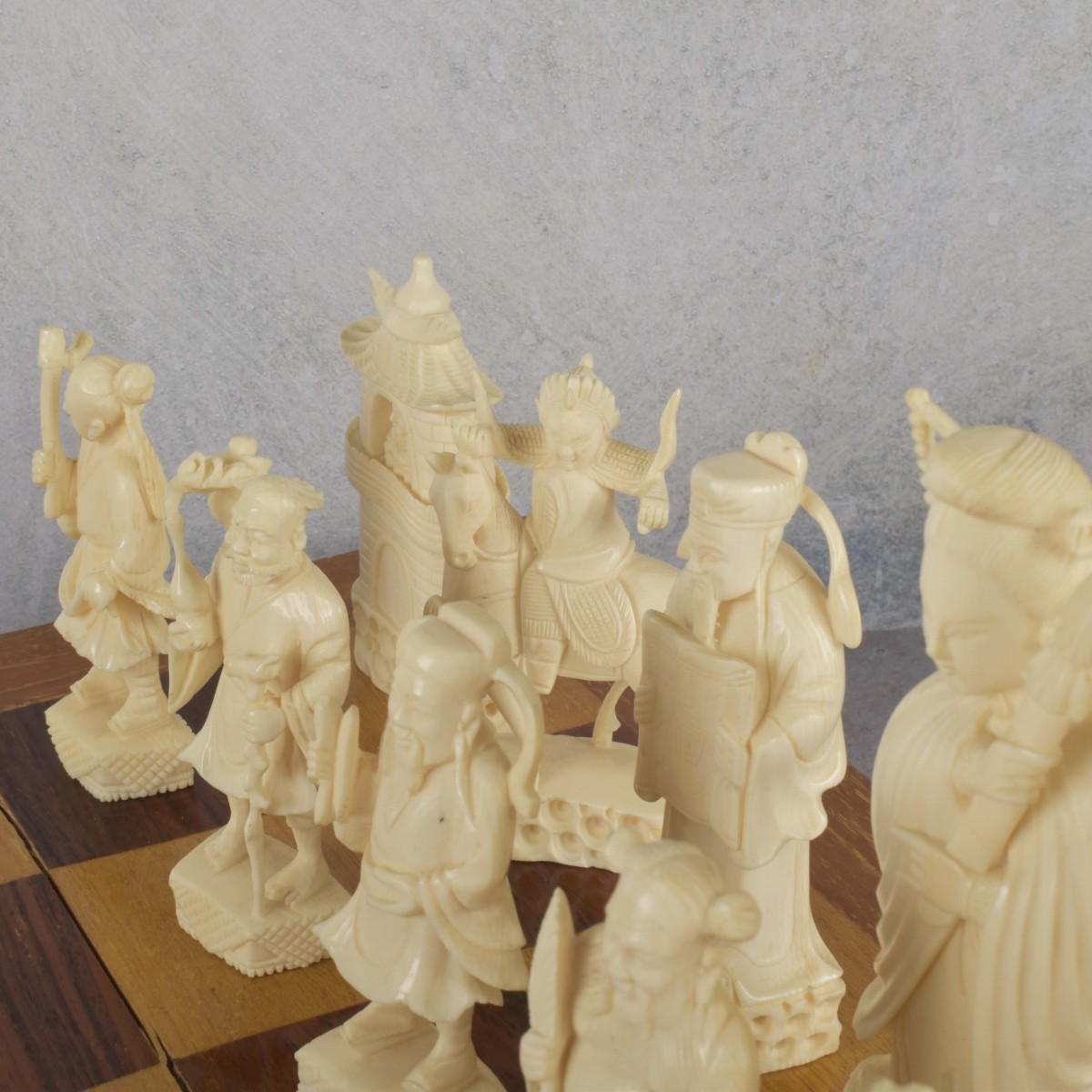 Carved Chess Set