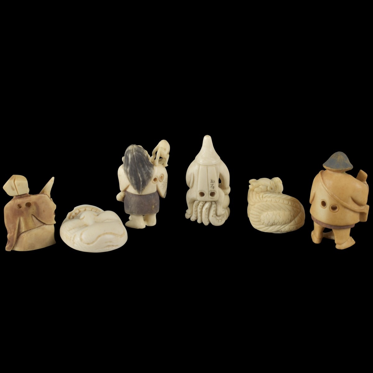 Antique Collection of Japanese Netsukes