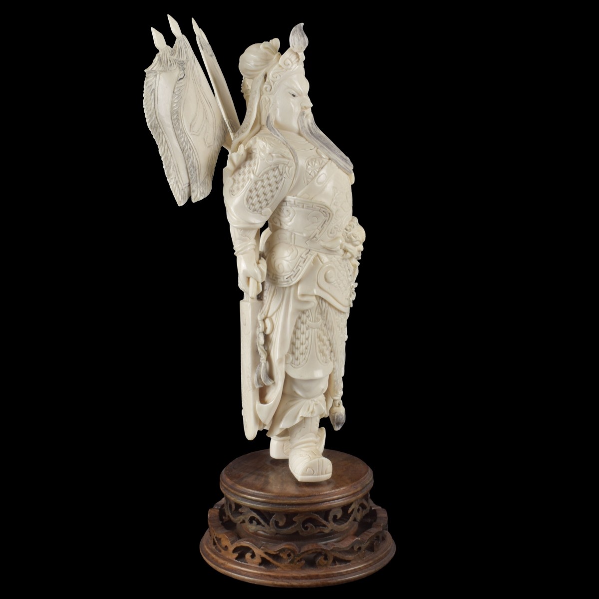 Chinese Carved Warrior