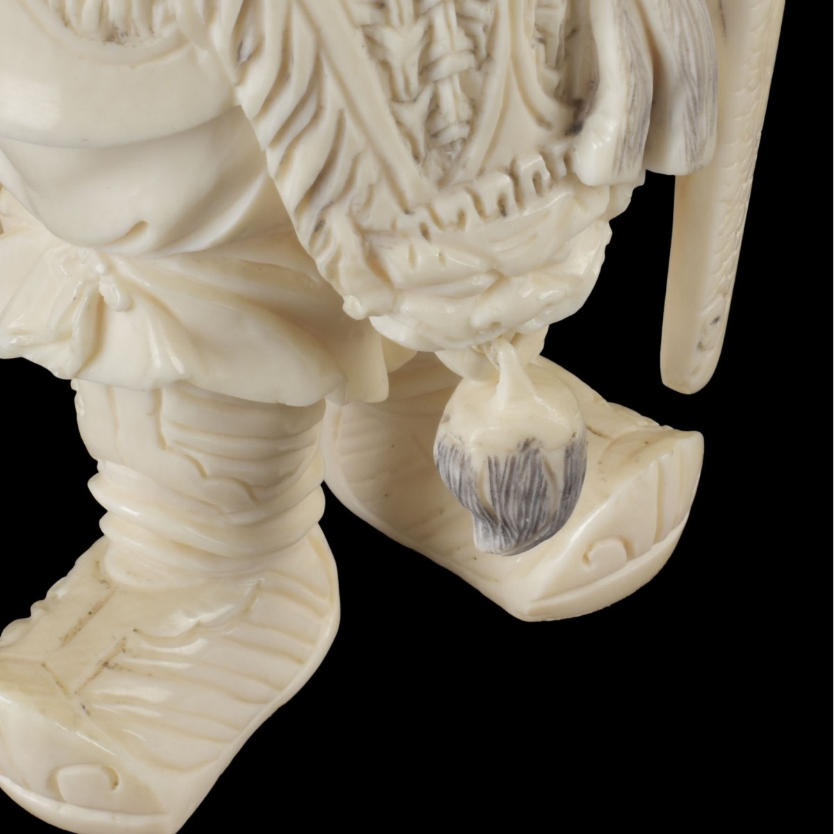 Chinese Carved Warrior
