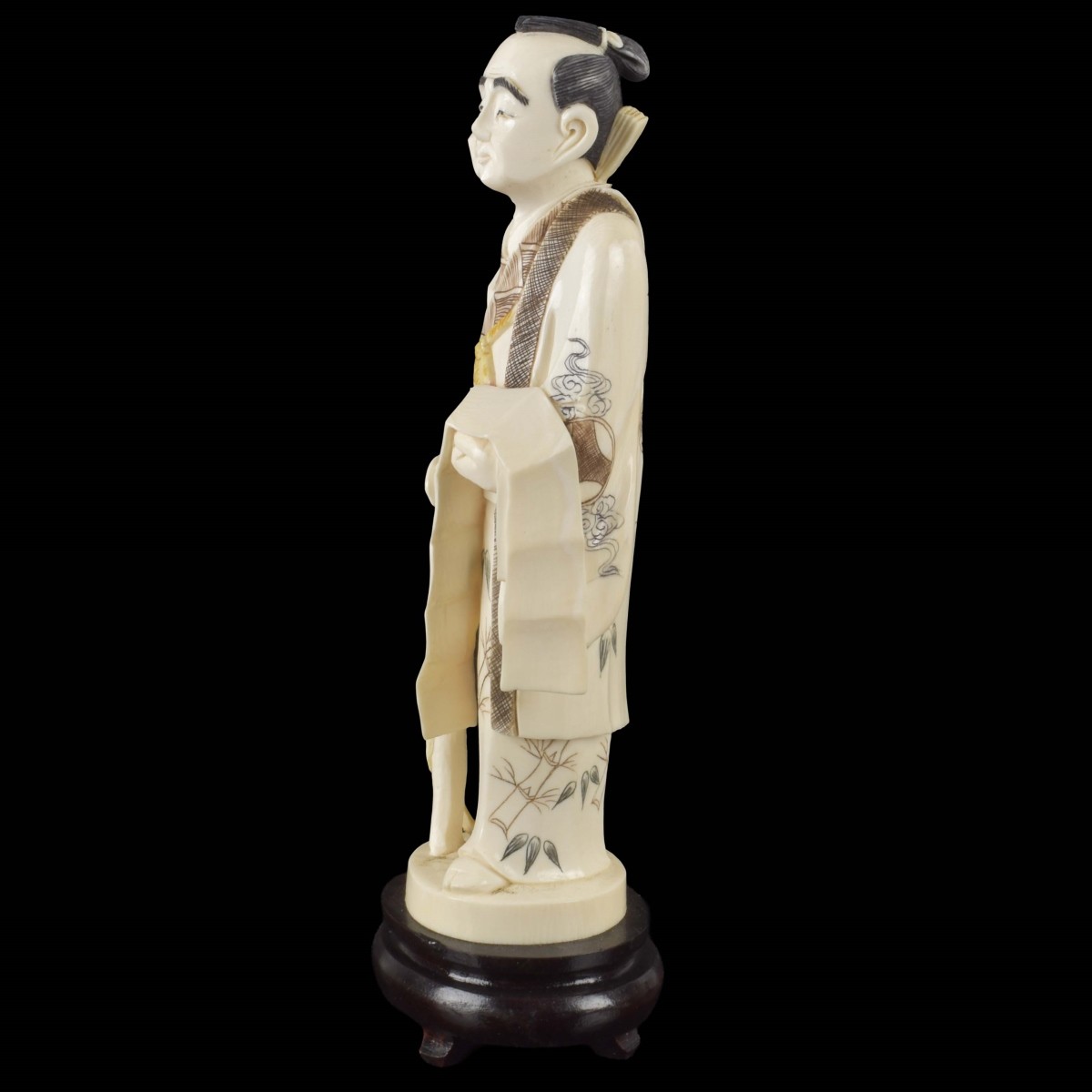 Late 20th C. Japanese Scholar Sculpture