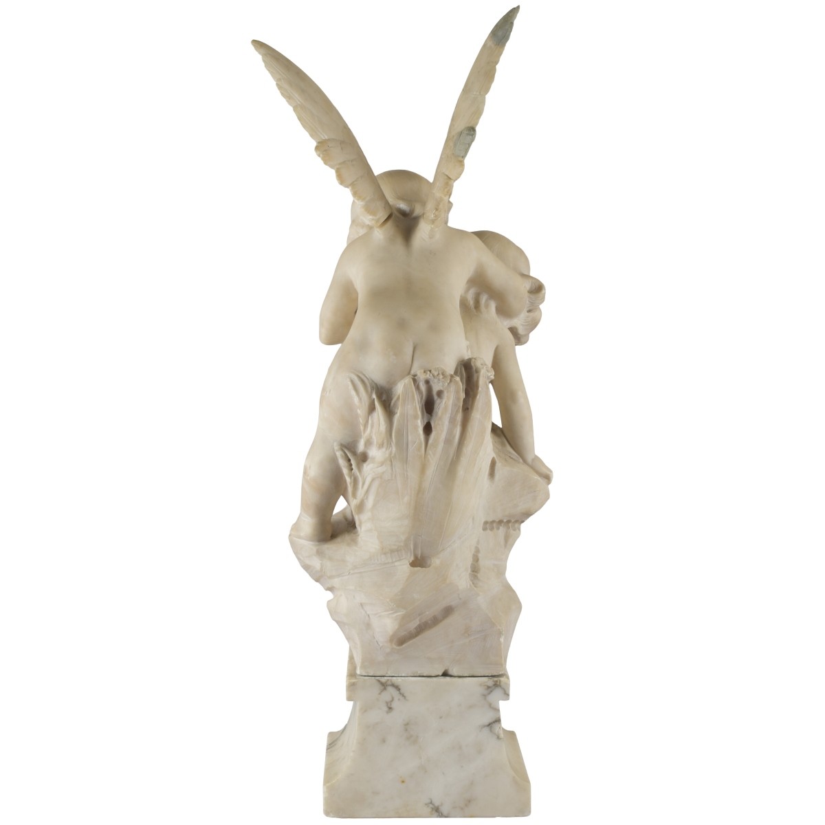 Marble Cherub Sculpture