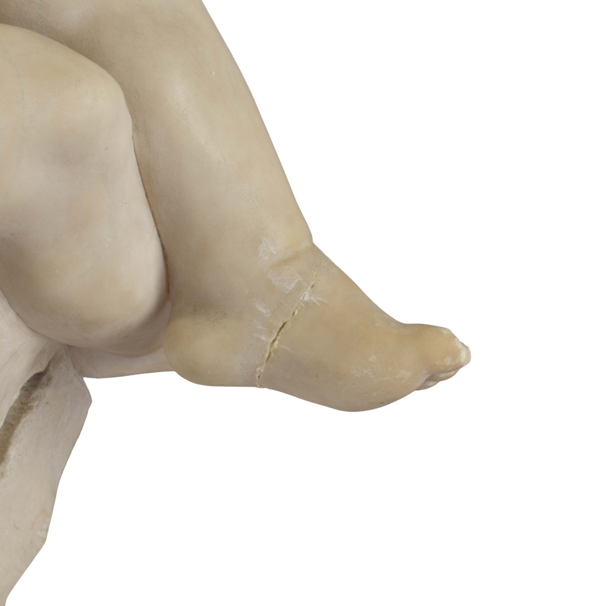 Marble Cherub Sculpture