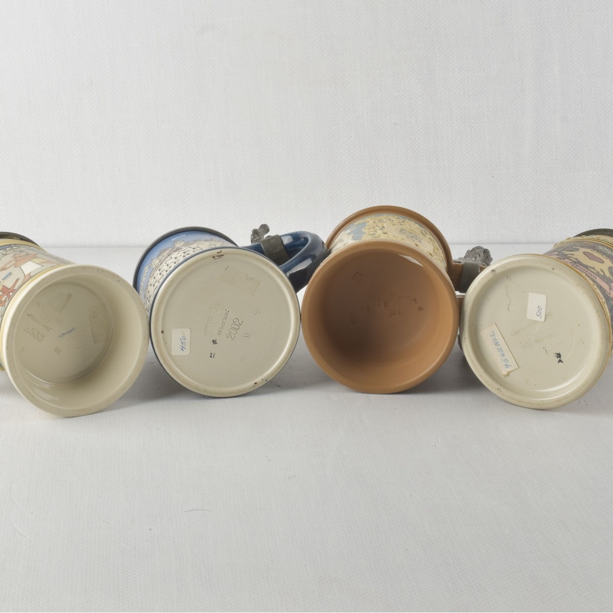 Vintage German Stoneware Steins