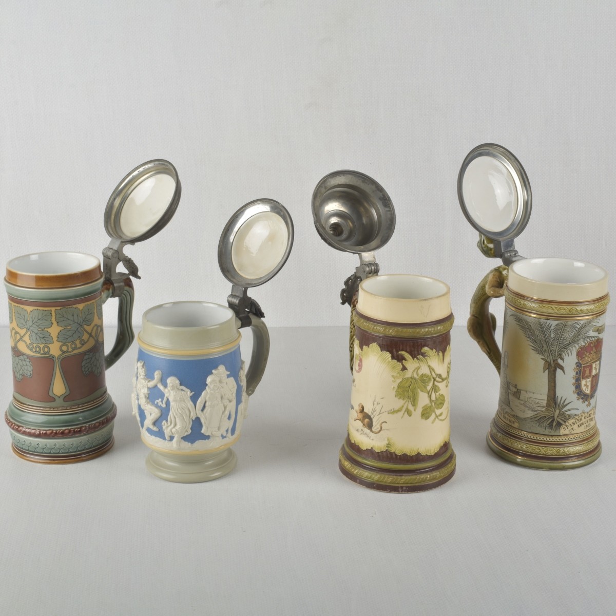 Vintage German Stoneware Steins