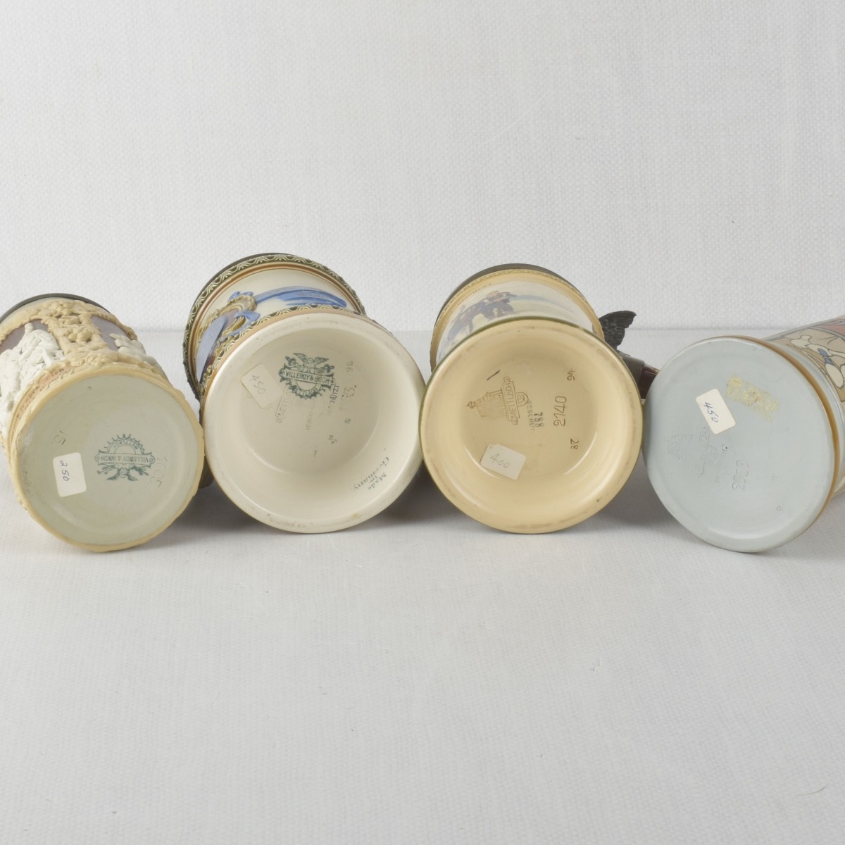 Vintage German Stoneware Steins