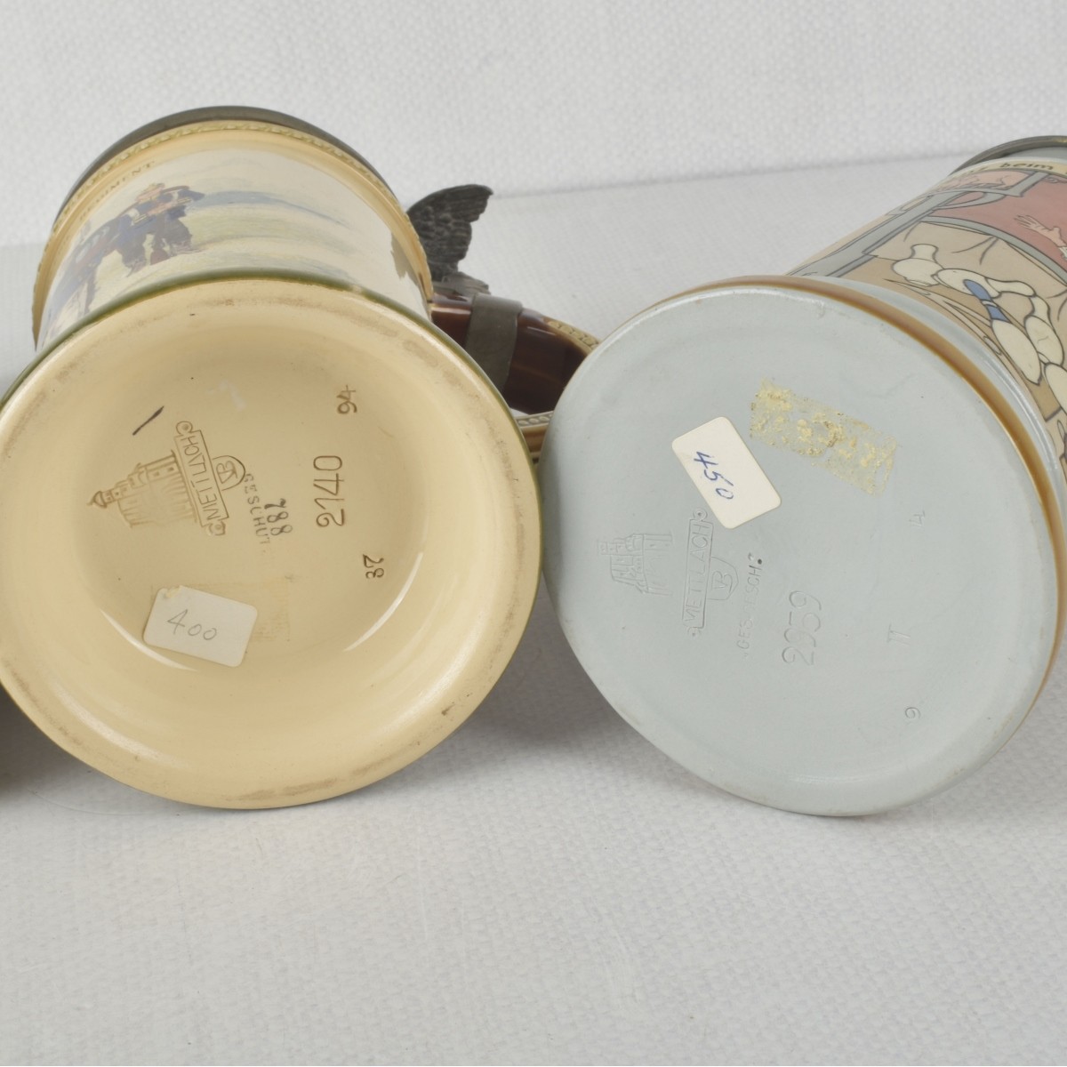 Vintage German Stoneware Steins