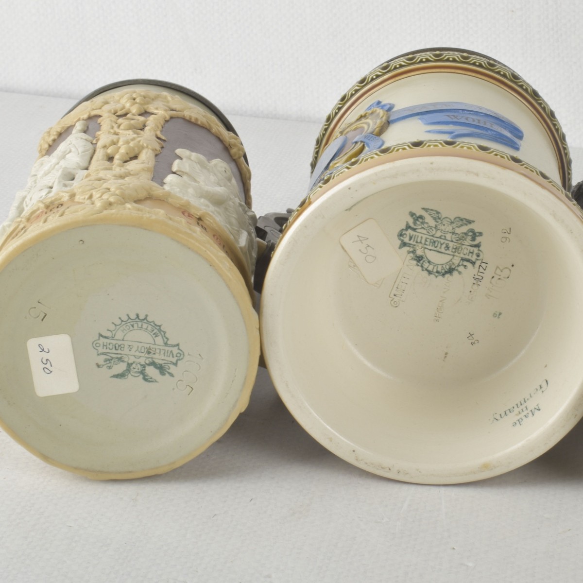Vintage German Stoneware Steins