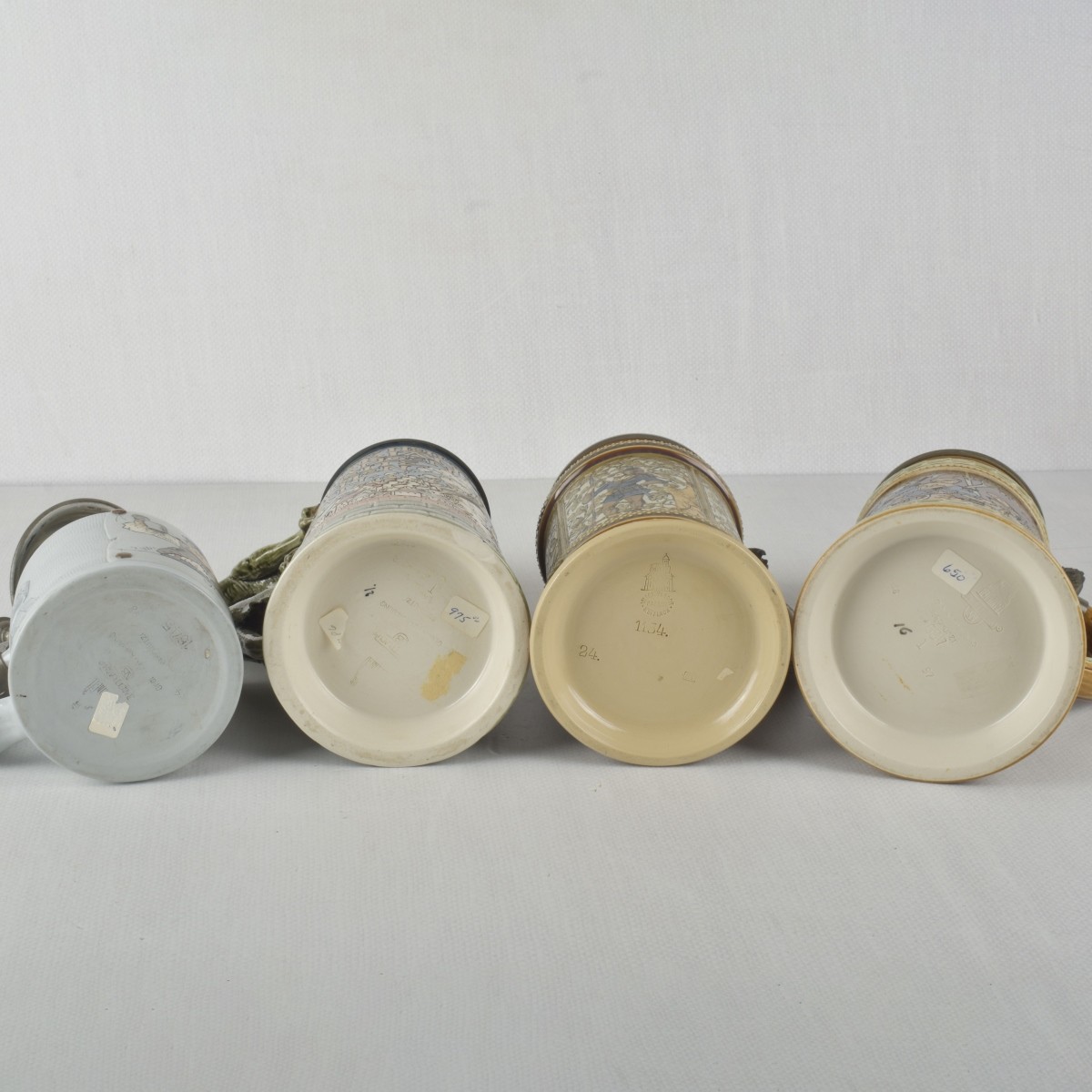 Vintage German Stoneware Steins
