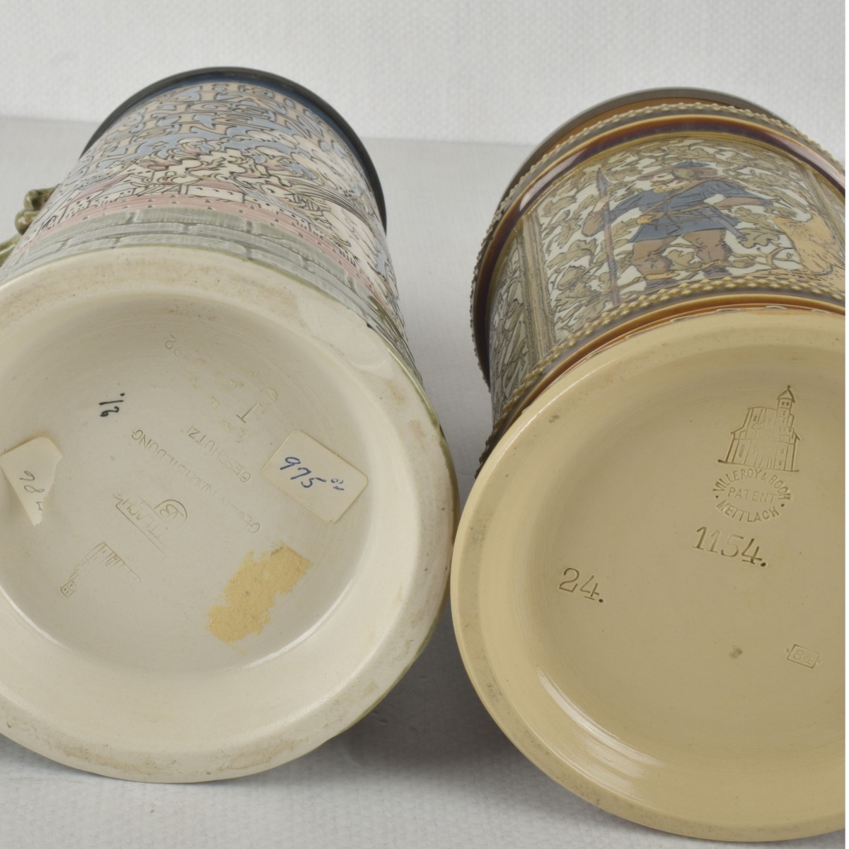 Vintage German Stoneware Steins