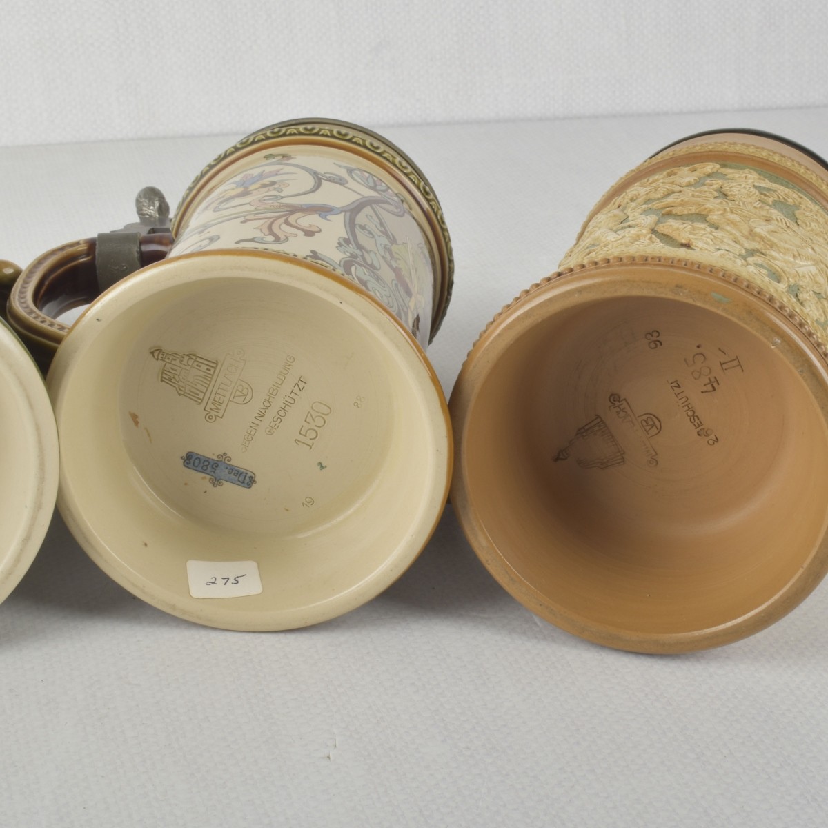 Vintage German Stoneware Steins