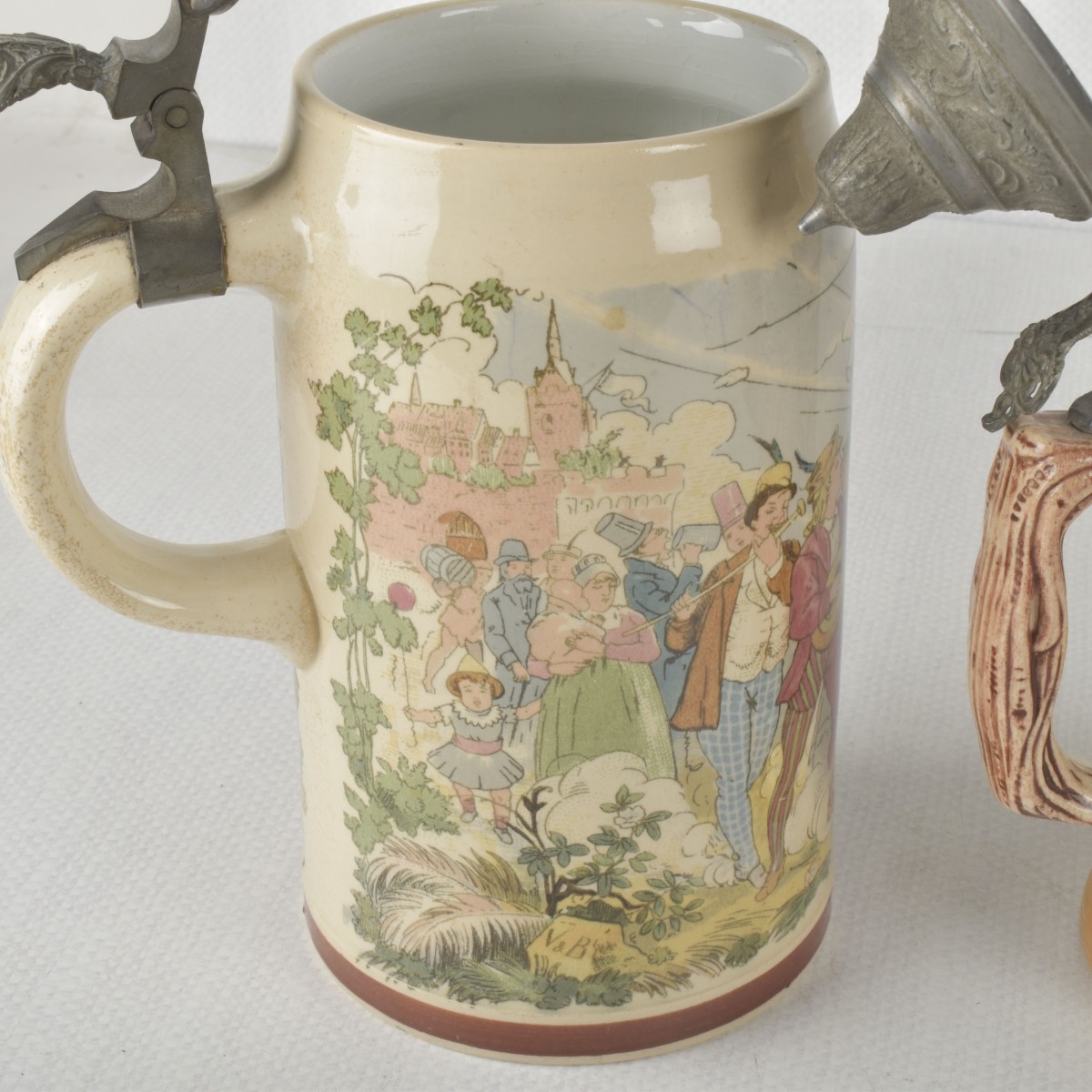 Vintage German Stoneware Steins