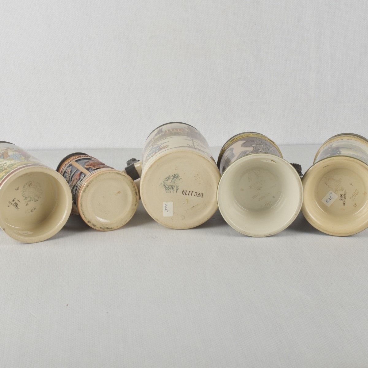 Vintage German Stoneware Steins