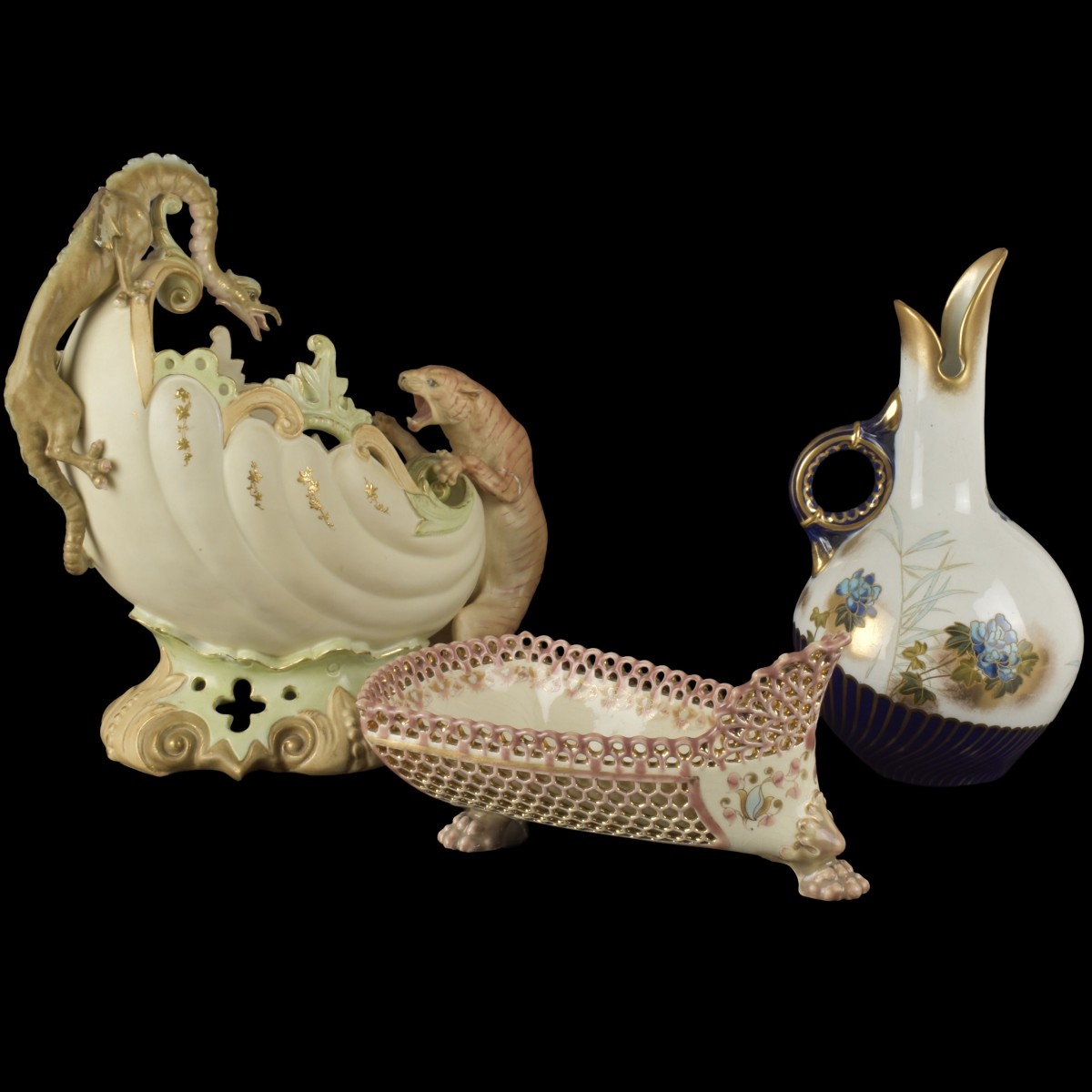 Art Nouveau Porcelain Pieces