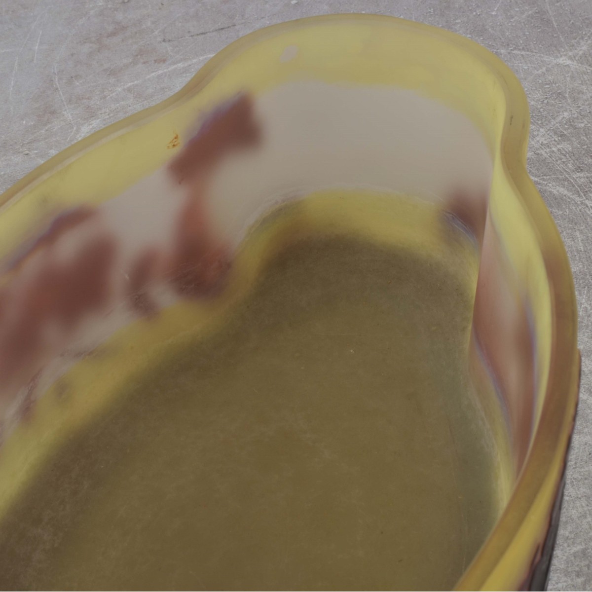 Galle Cameo Glass Bowl