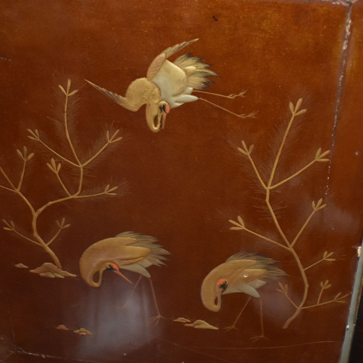 Japanese Black Lacquered Tansu