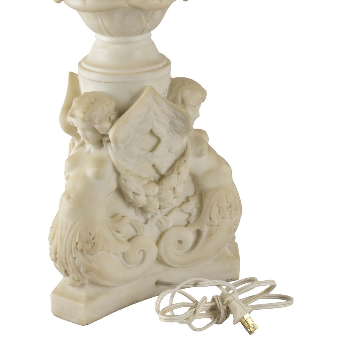 Alabaster Neo-classical Table Lamp